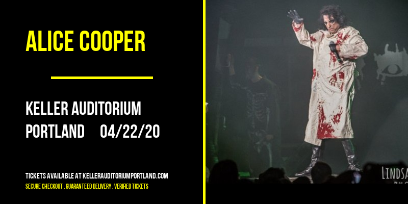 Alice Cooper at Keller Auditorium tickets Alice Cooper at Keller Auditorium