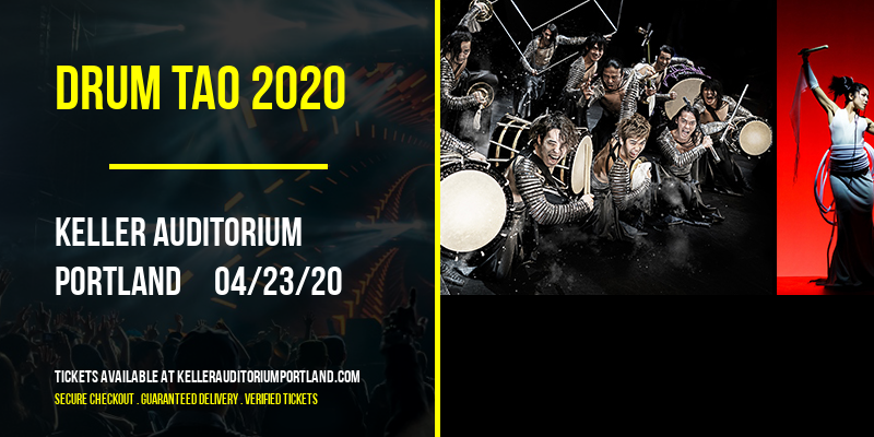 Drum TAO 2020 at Keller Auditorium tickets Drum TAO 2020 at Keller Auditorium