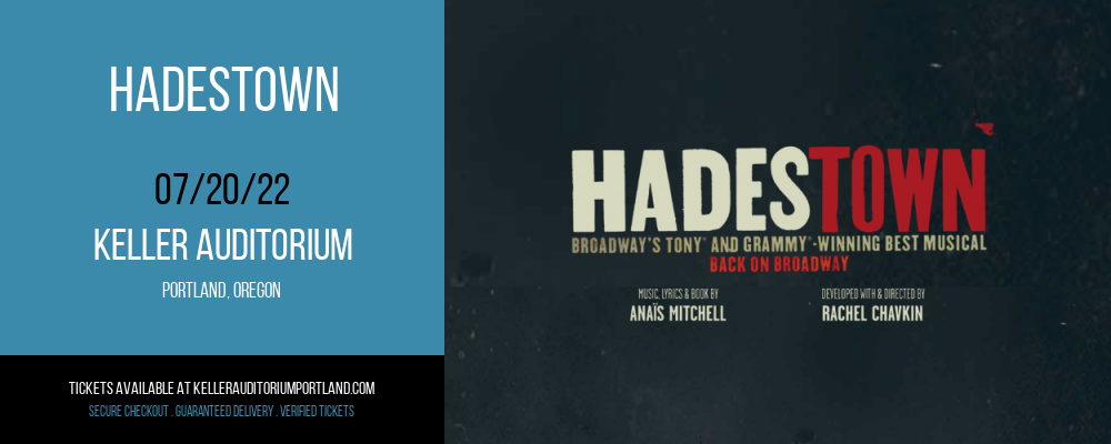 Hadestown at Keller Auditorium tickets Hadestown at Keller Auditorium