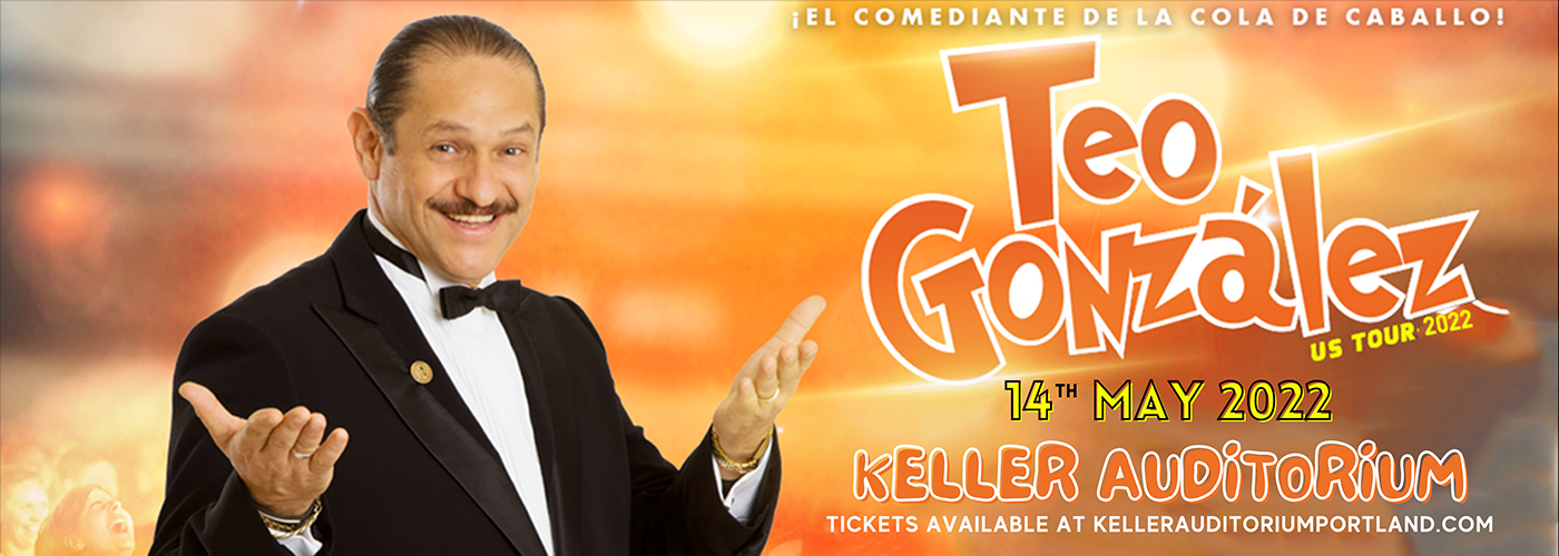Teo Gonzalez at Keller Auditorium tickets Teo Gonzalez at Keller Auditorium