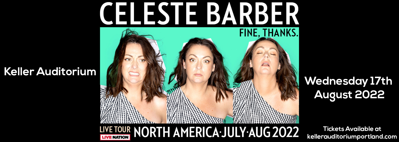 Celeste Barber at Keller Auditorium tickets Celeste Barber at Keller Auditorium