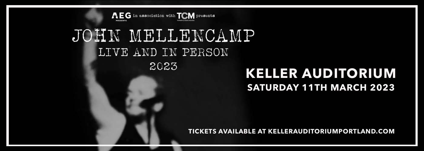 John Mellencamp at Keller Auditorium