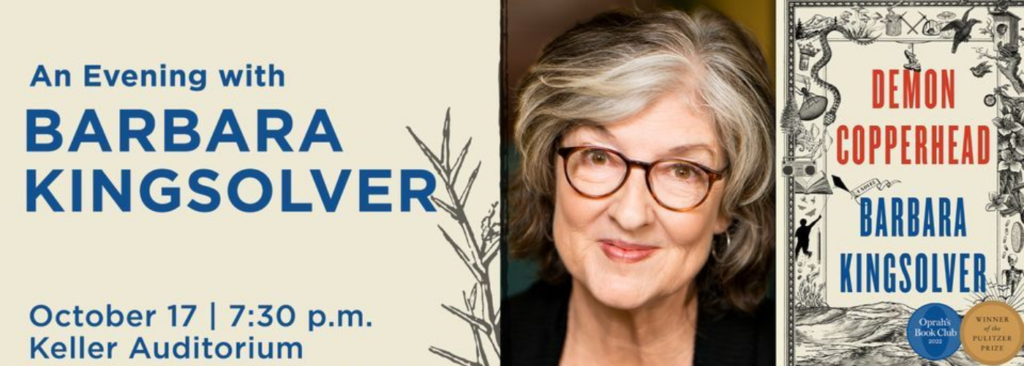 Barbara Kingsolver at Keller Auditorium