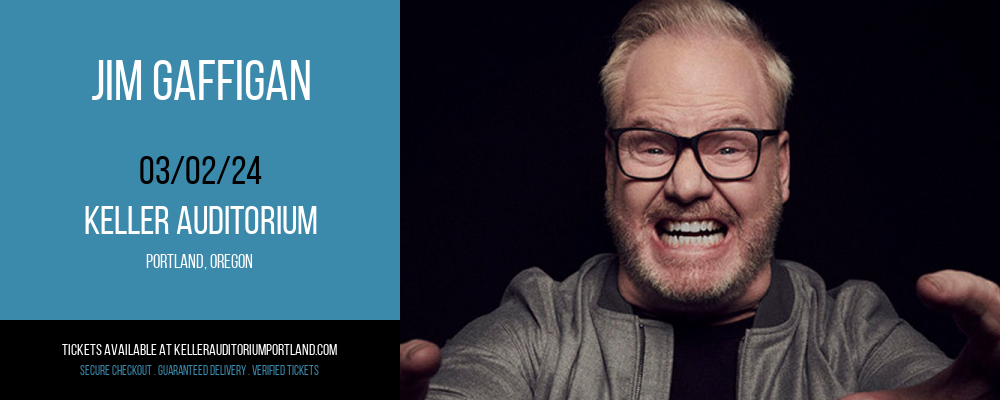 Jim Gaffigan at Keller Auditorium