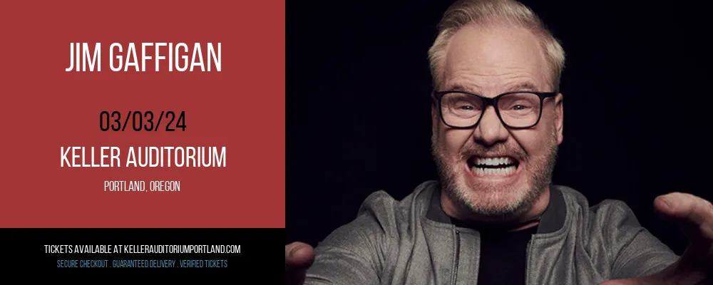 Jim Gaffigan at Keller Auditorium