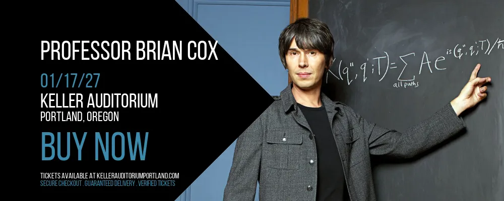 Professor Brian Cox at Keller Auditorium